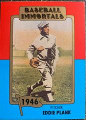 Eddie Plank Baseball Cards 1980 Baseball Immortals Prices
