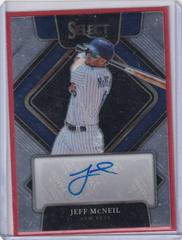 Jeff McNeil Baseball Cards 2022 Panini Select Signatures Prices
