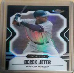 Derek Jeter [Black Refractor] Baseball Cards 2007 Finest Prices