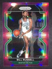 Bill Russell [Purple Prizm] Basketball Cards 2021 Panini Prizm Prices