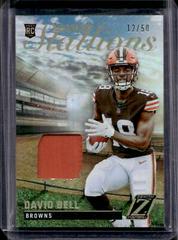 David Bell [Prime] Football Cards 2022 Panini Zenith Rookie Stallions Prices