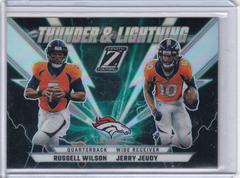 Russell Wilson , Jerry Jeudy #TL-RJ Football Cards 2022 Panini Zenith Thunder and Lightning Prices