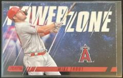 Mike Trout [Red] #PZ-5 Baseball Cards 2022 Stadium Club Power Zone Prices