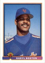 Daryl Boston #476 Baseball Cards 1991 Bowman Prices