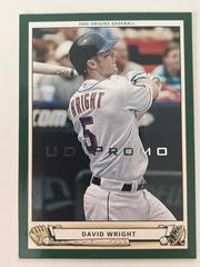 David Wright [Promo] Baseball Cards 2005 Upper Deck Origins Prices