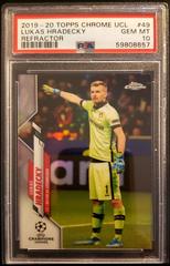 Lukas Hradecky [Refractor] Soccer Cards 2019 Topps Chrome UEFA Champions League Prices