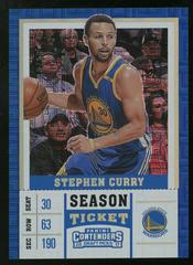 Stephen Curry [Building Blocks] Basketball Cards 2017 Panini Contenders Draft Picks Prices