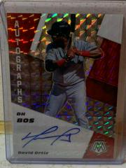 David Ortiz #AM-DO Baseball Cards 2021 Panini Mosaic Autographs Prices