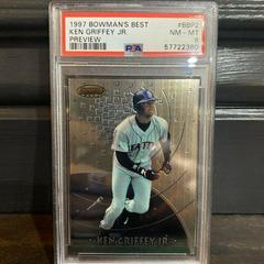 Ken Griffey Jr. Baseball Cards 1997 Bowman's Best Preview Prices