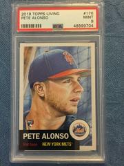 Pete Alonso #176 Baseball Cards 2019 Topps Living Prices
