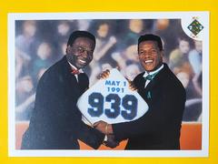 Lou Brock, Ricky Henderson [Date on Front] #636 Baseball Cards 1991 Upper Deck Prices