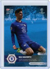 Kai Havertz [Blue] #78 Soccer Cards 2020 Topps Now UEFA Champions League Prices