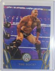 The Rock [Blue] #67 Wrestling Cards 2018 Topps Legends of WWE Prices
