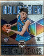Chet Holmgren #12 Basketball Cards 2022 Panini Mosaic Introductions Prices