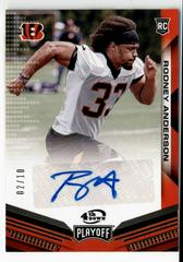 Rodney Anderson  [Autograph Variations 4th Down] #272 Football Cards 2019 Panini Playoff Prices