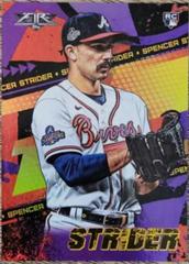 Spencer Strider [Purple] #32 Baseball Cards 2022 Topps Fire Prices