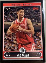 Yao Ming [Black] #77 Basketball Cards 2006 Topps Prices