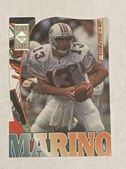 Dan Marino [Black Label Silver Die Cut] Football Cards 1995 Collector's Edge Prices