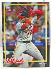 Juan Soto Baseball Cards 2018 Topps on Demand Inspired By 1978 Prices