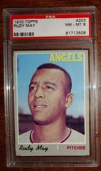 Rudy May #203 Baseball Cards 1970 Topps Prices
