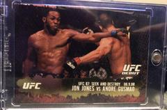 Jon Jones, Andre Gusmao [Gold] Ufc Cards 2009 Topps UFC Round 2 Prices