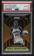 Sheryl Swoopes [Gold] #3 Basketball Cards 2023 Panini Prizm WNBA Hall Monitors Prices