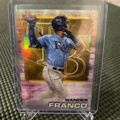 Wander Franco [Gold Refractor] #50 Baseball Cards 2021 Bowman’s Best Prices