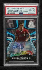 Philippe Coutinho [Autograph] #FS-PC Soccer Cards 2017 Topps Chrome UEFA Champions League Future Stars Prices