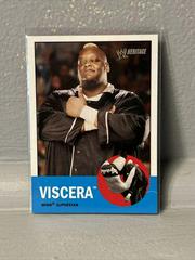 Viscera Wrestling Cards 2006 Topps Heritage II WWE Prices