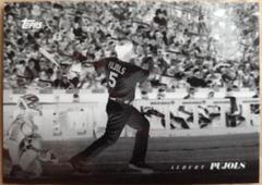Albert Pujols [Photo Negative] #7 Baseball Cards 2022 Topps Black and White Prices