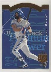 Joe Carter #PP3 Baseball Cards 1993 SP Platinum Power Prices