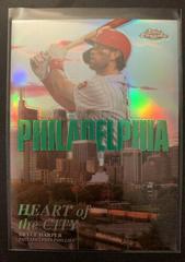 Bryce Harper [Green] Baseball Cards 2022 Topps Chrome Heart of the City Prices