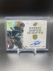 Quinton Byfield [Gold] Hockey Cards 2021 SPx Rookie Signatures Prices