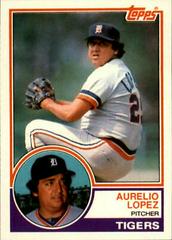 Aurelio Lopez #63T Baseball Cards 1983 Topps Traded Prices