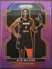 A'ja Wilson [Purple] #128 Basketball Cards 2022 Panini Prizm WNBA Prices