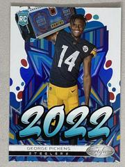 George Pickens #2022-13 Football Cards 2022 Panini Certified 2022 Prices