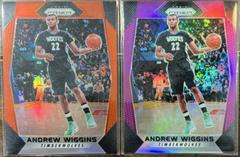 Andrew Wiggins [Orange Prizm] #81 Basketball Cards 2017 Panini Prizm Prices