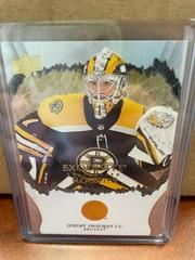 Jeremy Swayman [Gold] Hockey Cards 2021 Upper Deck Ice Exquisite Collection Rookies Prices