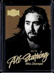 Mika Zibanejad [Gold] #AS-46 Hockey Cards 2022 Skybox Metal Universe All Starring Prices