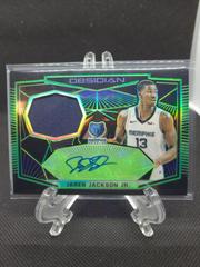 Jaren Jackson Jr. [Green] #JJJ Basketball Cards 2018 Panini Obsidian Rookie Jersey Autographs Prices