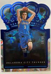 Josh Giddey [Crystal Blue] #11 Basketball Cards 2021 Panini Crown Royale Prices