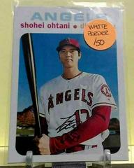 Shohei Ohtani [White Border] #433 Baseball Cards 2020 Topps Heritage Prices