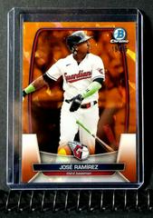 Jose Ramirez #100 Baseball Cards 2023 Bowman Chrome Sapphire Prices
