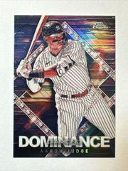 Aaron Judge #DD-1 Baseball Cards 2023 Topps Chrome Update Diamond Dominance Prices
