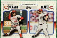 Mike Leake, Tom Seaver #LL69 Baseball Cards 2010 Topps Legendary Lineage Prices
