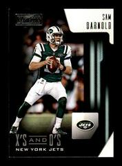 Sam Darnold #13 Football Cards 2018 Panini Playbook X's and O's Prices