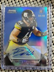 David DeCastro [Autograph Blue Refractor] #17 Football Cards 2012 Bowman Sterling Prices