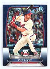 Trea Turner [Mega Box Mojo Blue] Baseball Cards 2023 Bowman Prices