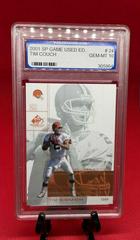 Tim Couch Football Cards 2001 SP Game Used Prices