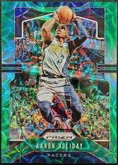 Aaron Holiday [Choice Prizm Green] #115 Basketball Cards 2019 Panini Prizm Prices